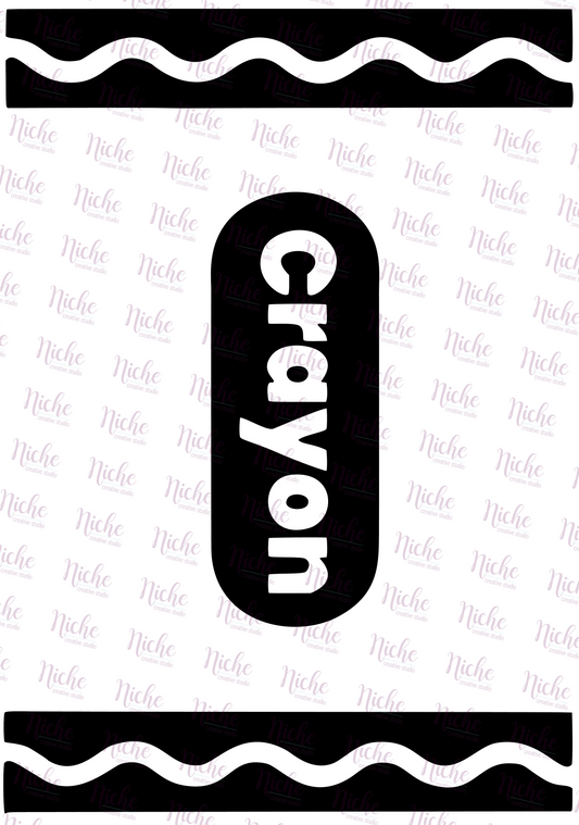 -HAL928 Crayon Decal