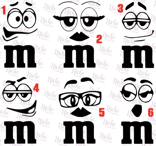 -HAL929 M Candy Decal