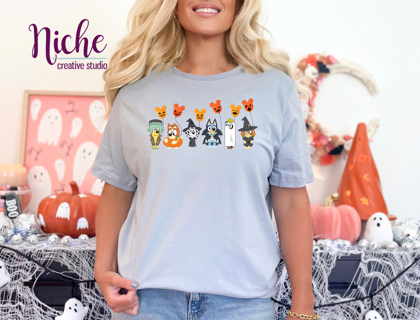 -HAL993 Blue Balloons Decal