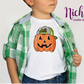 -HAL796 Ballcap Pumpkin Decal
