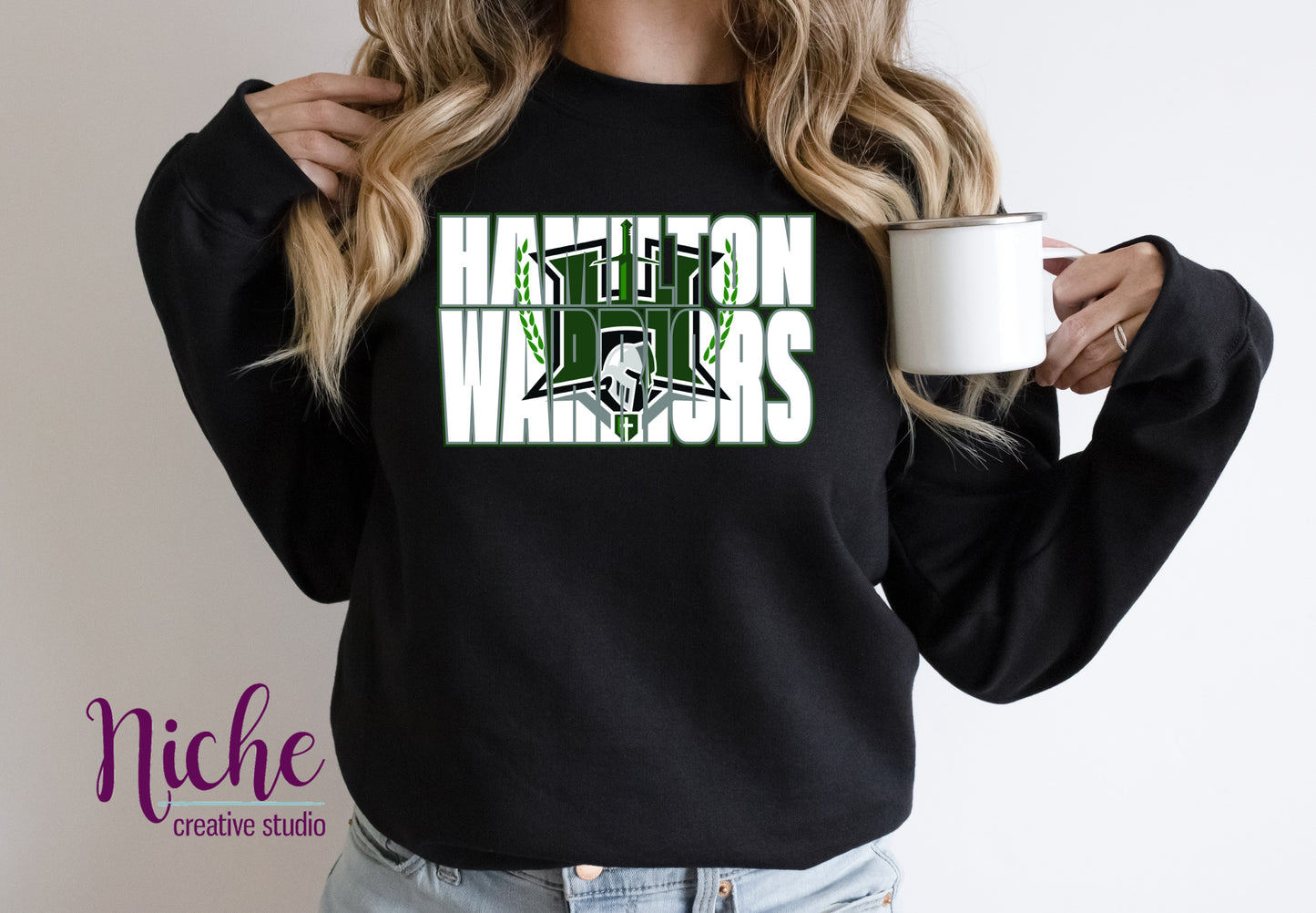 -HAM1925 Hamilton Warriors  Knock Out Decal