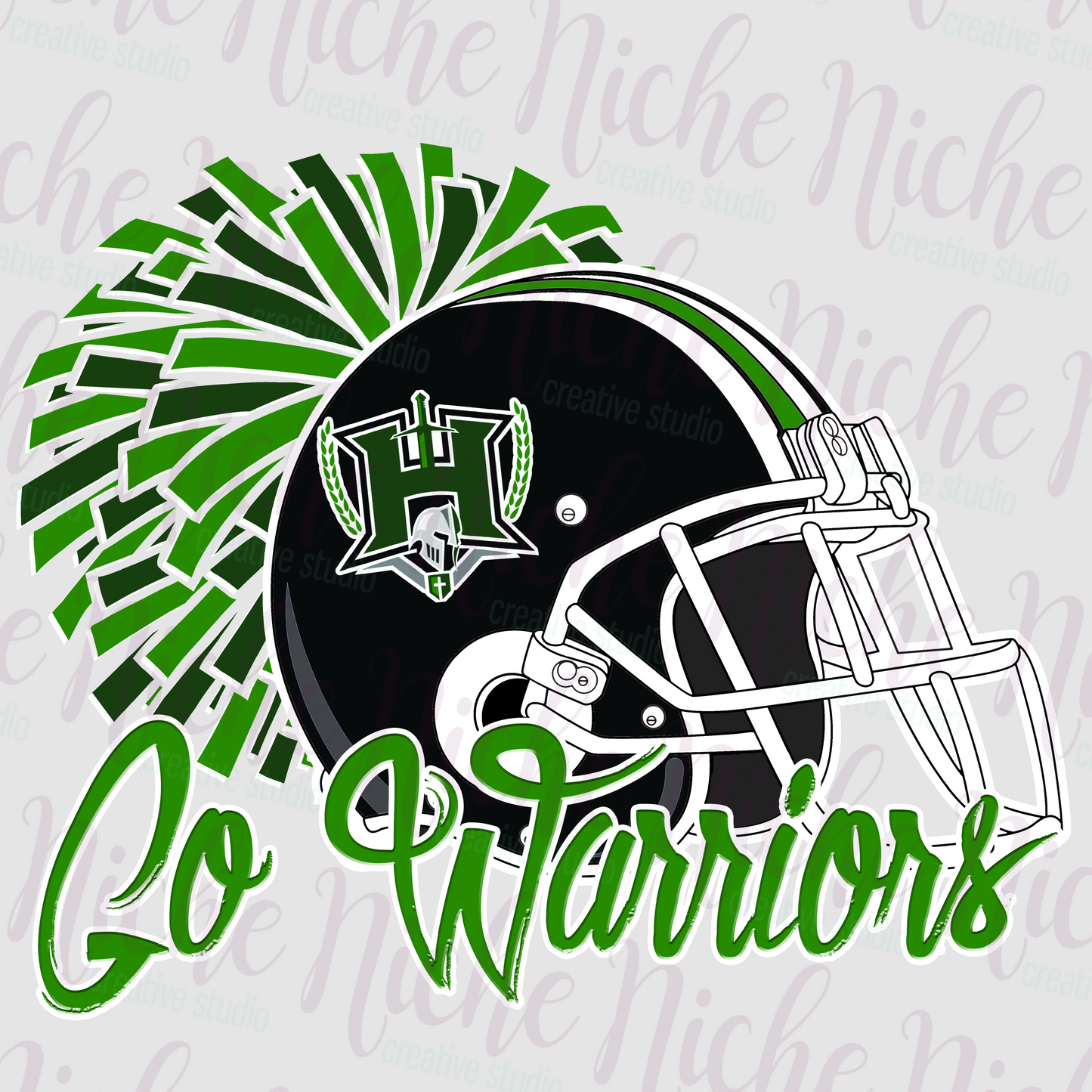 -HAM1927 GO Warriors Decal