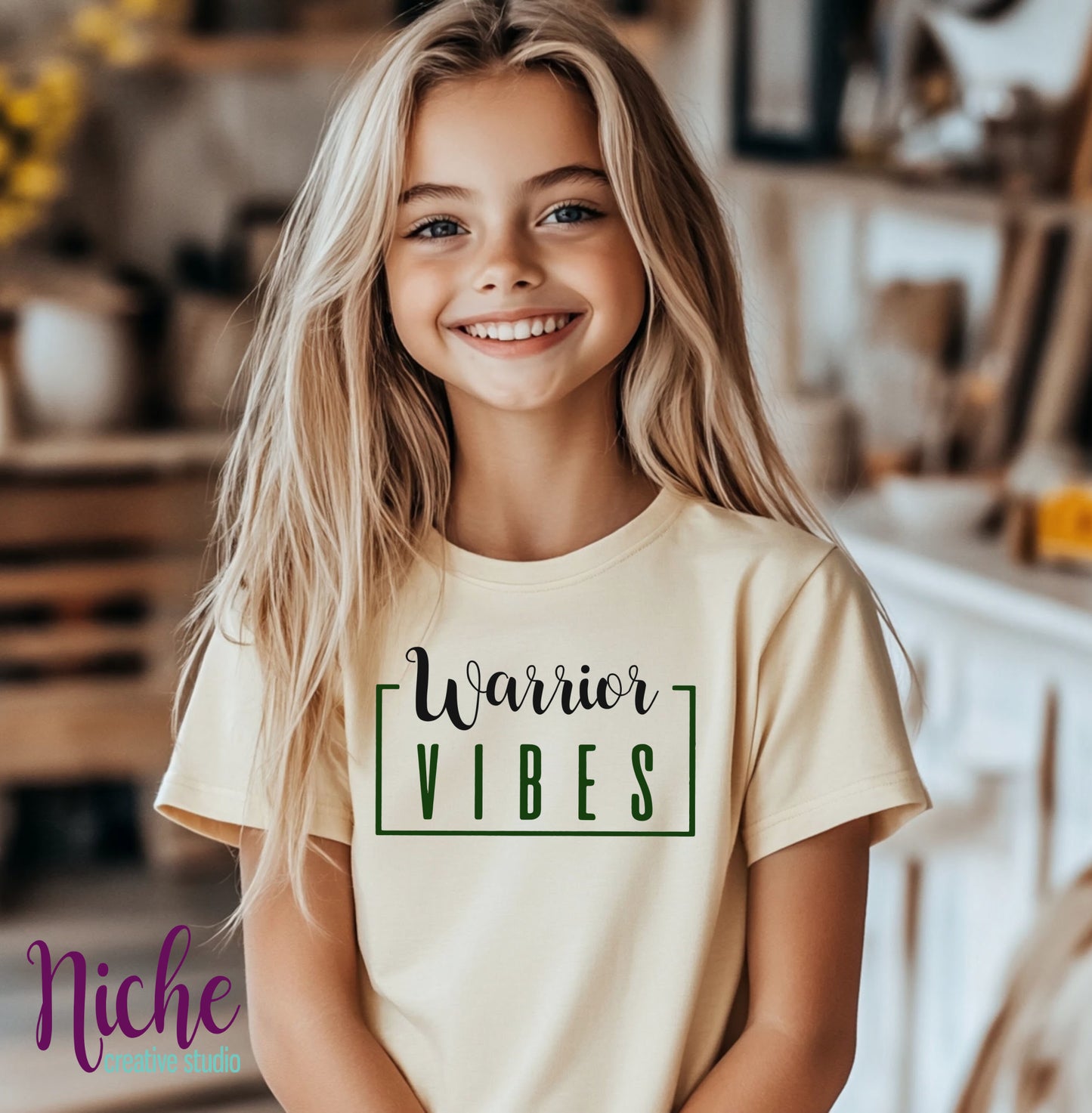 -HAM3121 Warrior Vibes Decal