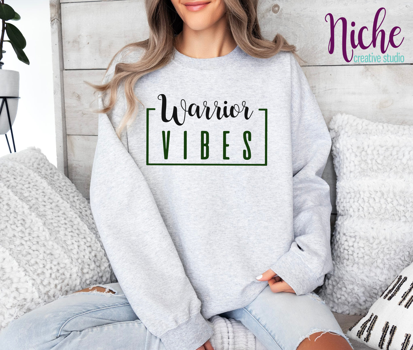 -HAM3121 Warrior Vibes Decal