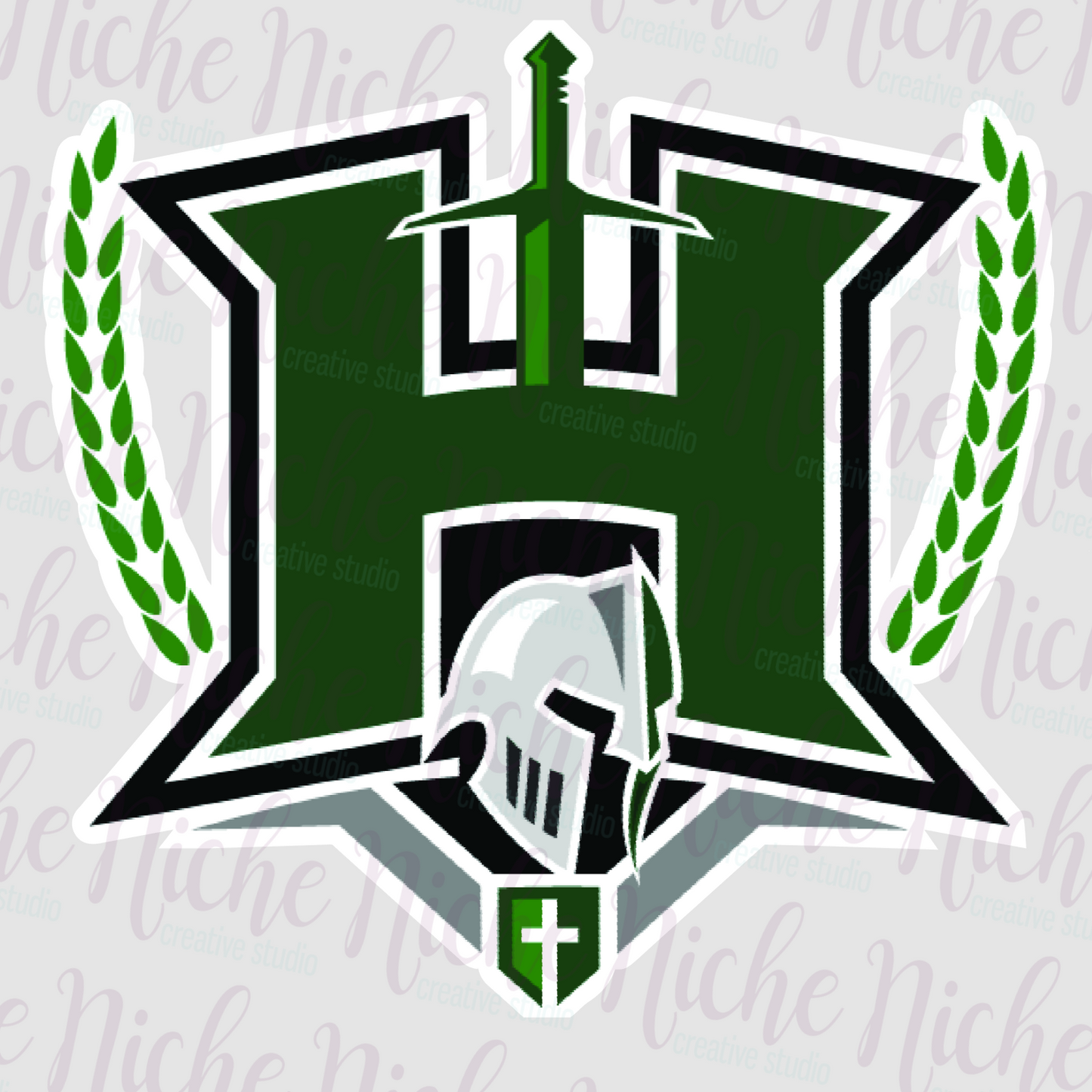 -HAM3123 Hamilton Logo Decal