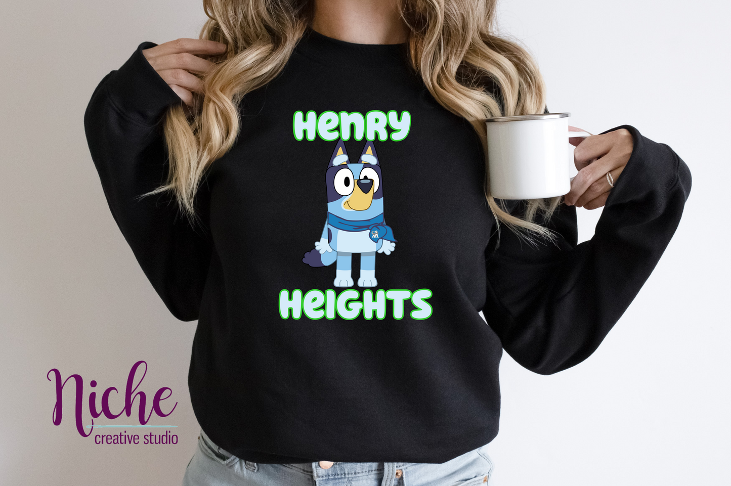 -HHE2580 Bluey Henry Heights Decal