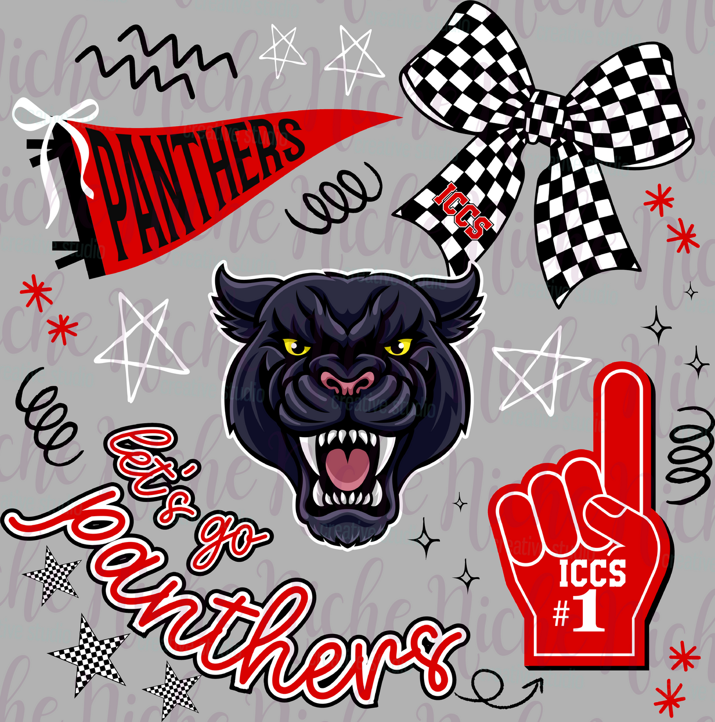 -ICCS8260 ICCS Go Team Decal