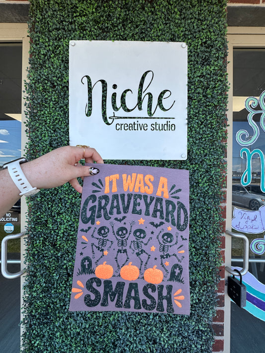 Graveyard Smash Puff Decal