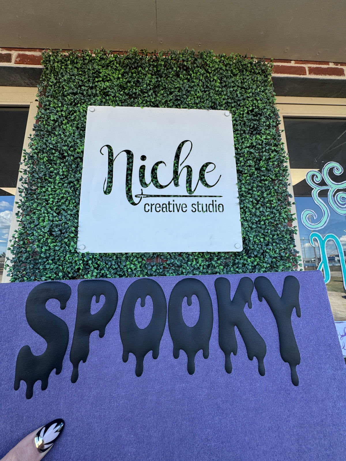 Spooky Drip Puff Decal