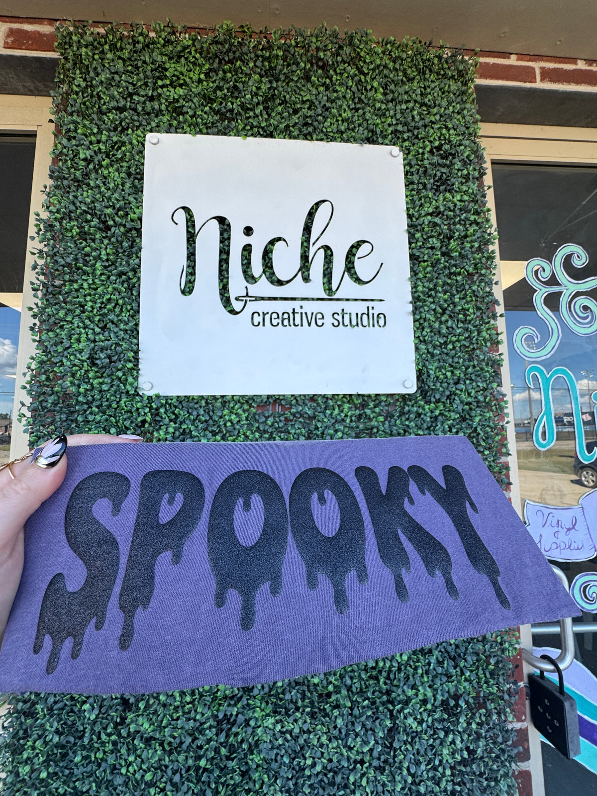 Spooky Drip Puff Decal