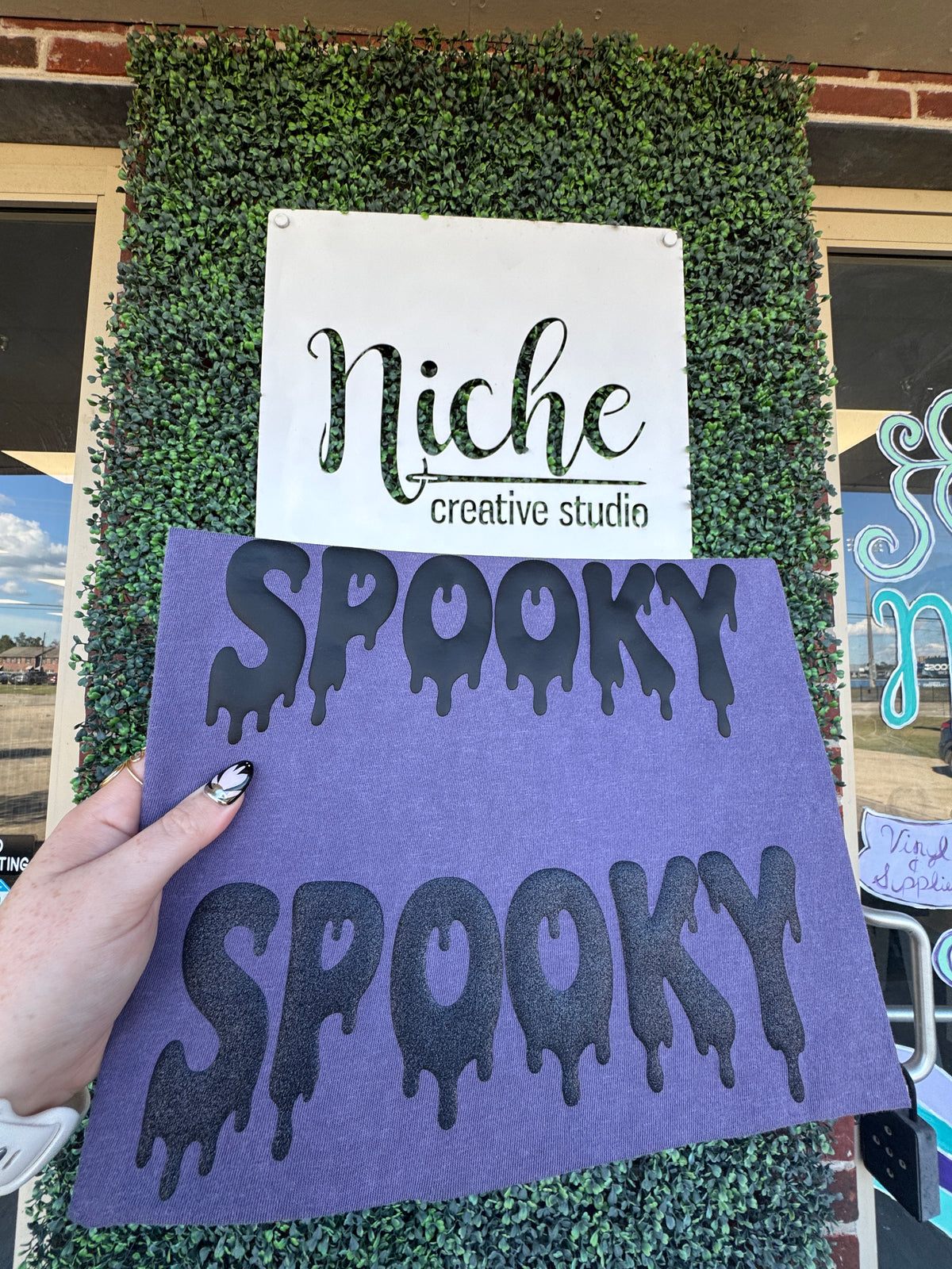 Spooky Drip Puff Decal