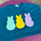 - BUNNY PEEPS Puff Vinyl Decal
