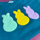 - BUNNY PEEPS Puff Vinyl Decal