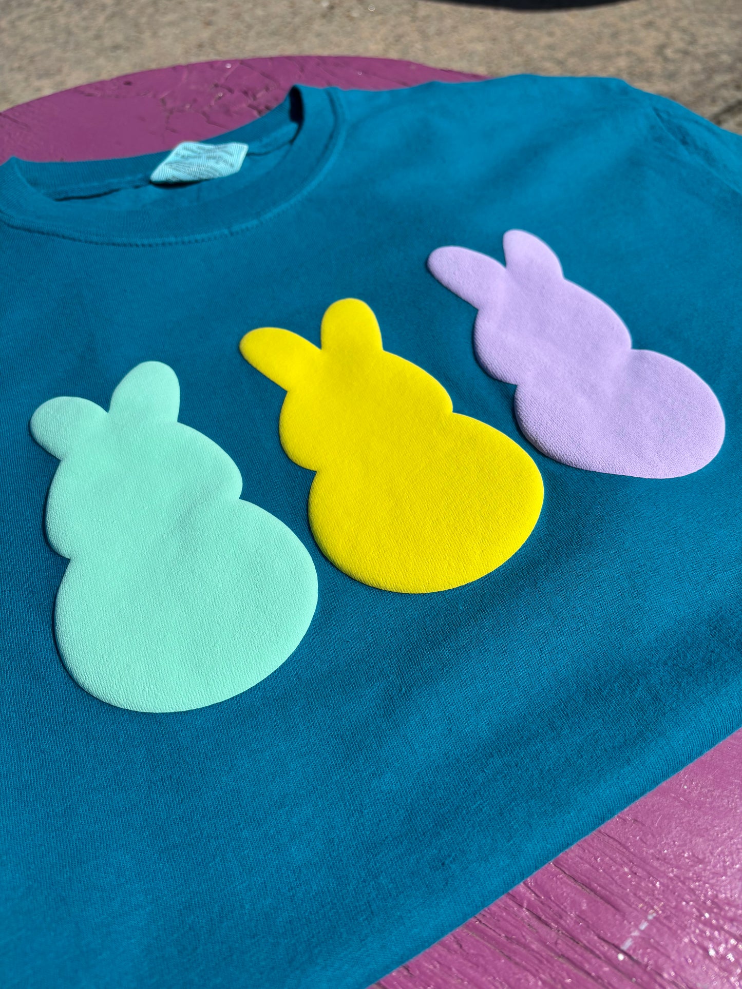 - BUNNY PEEPS Puff Vinyl Decal