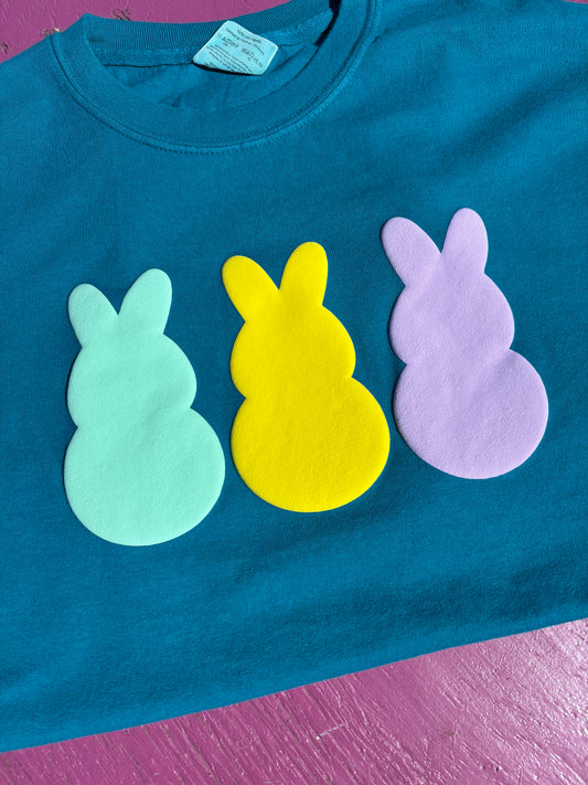 - BUNNY PEEPS Puff Vinyl Decal