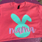 - MAMA BUNNY Puff Vinyl Decal