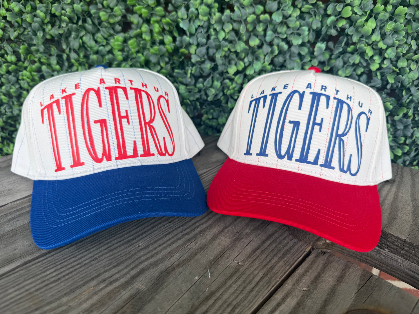 Lake Arthur Tigers Pinstripe Cap