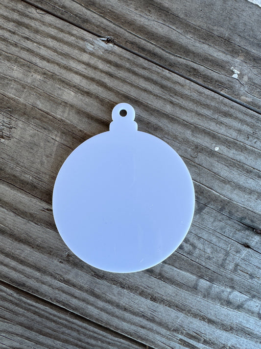 Blank Ornament