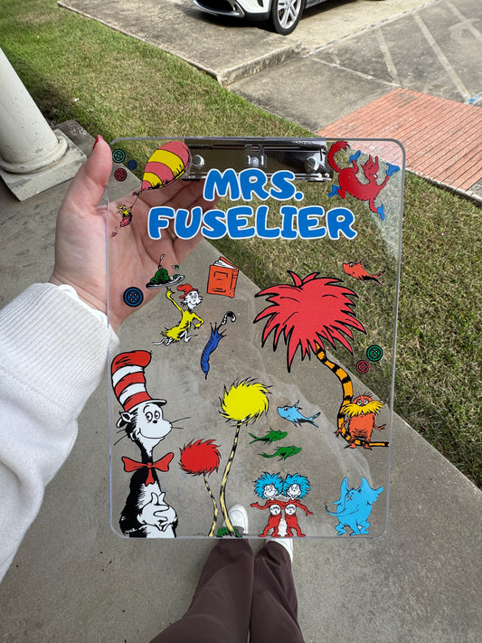 Dr. Seuss Clipboard
