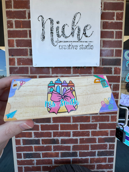 Teacher Chalkboard Eraser