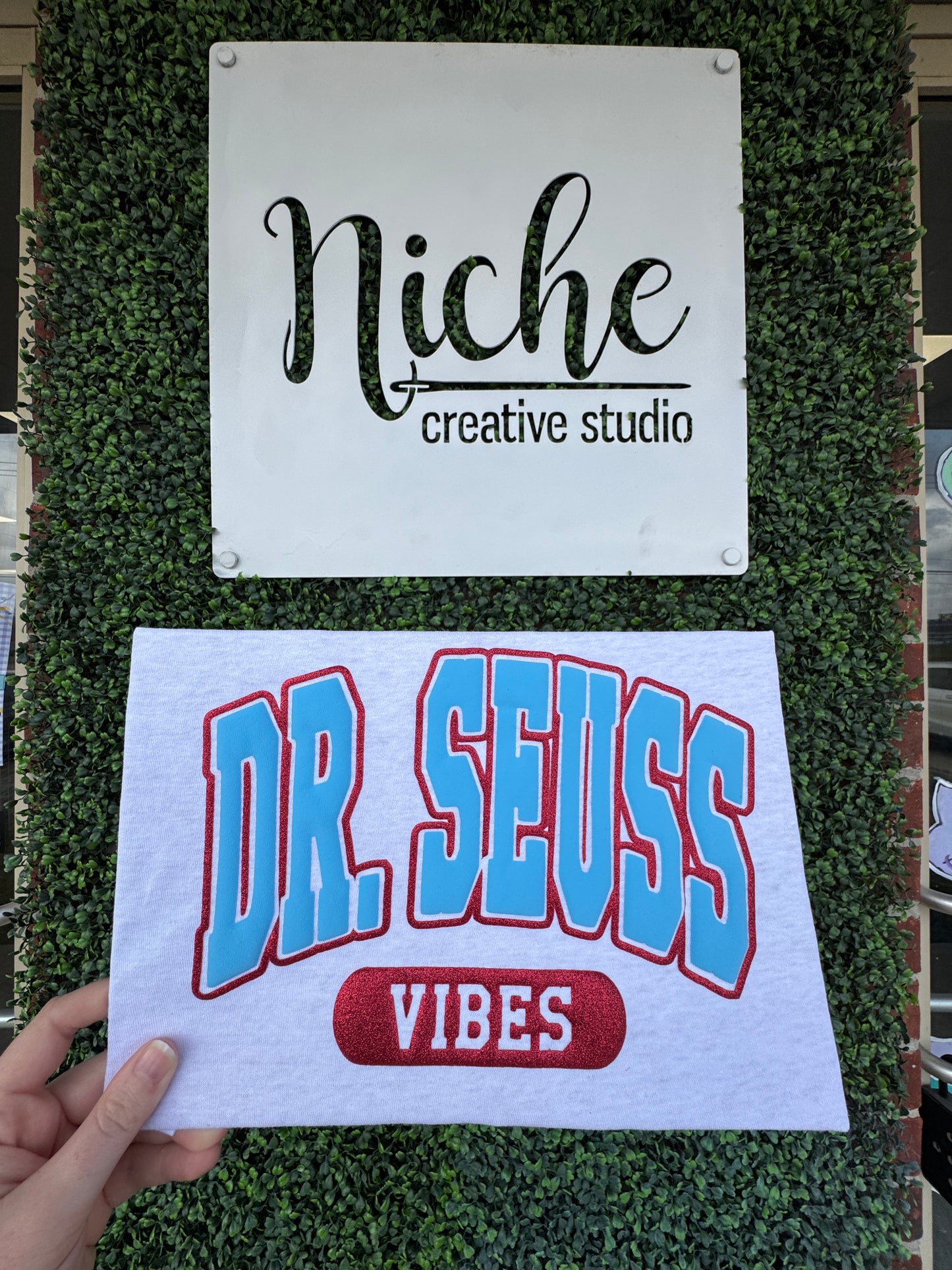 Dr Seuss Vibes Puff Decal
