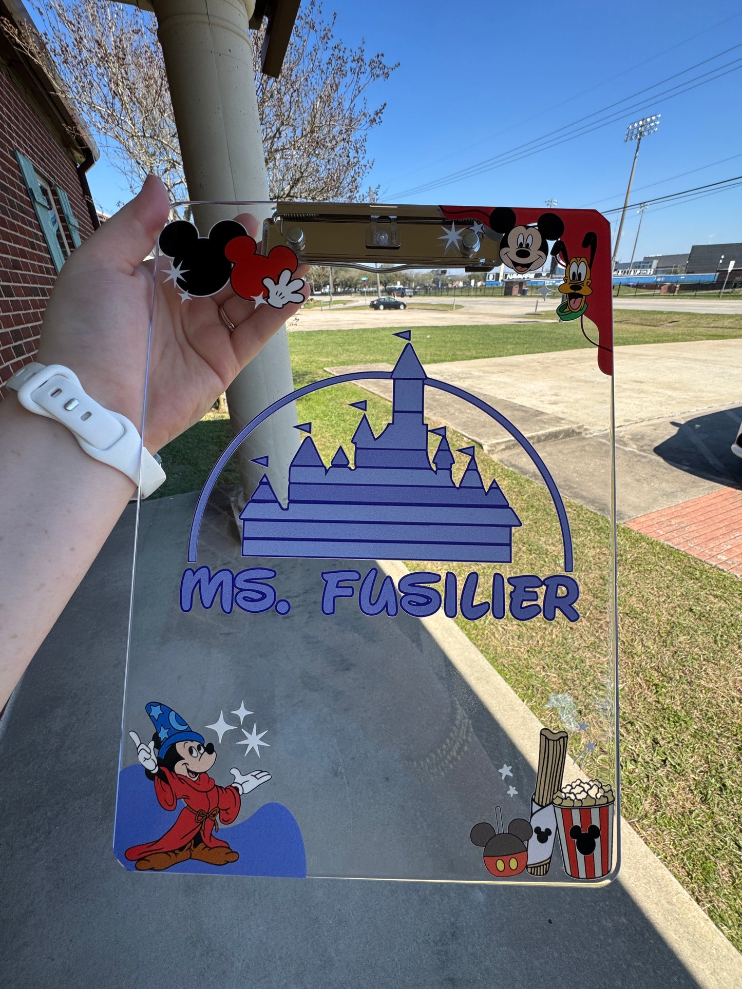 Mouse Inspired Teacher Clipboard