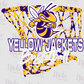 -IOW1662 Iowa Yellowjackets Basketball Decal