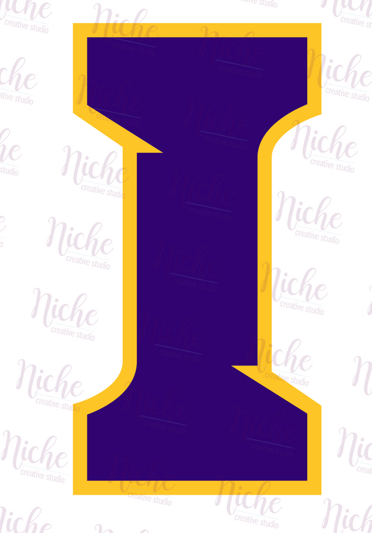 -IOW1956 Iowa Initial Decal