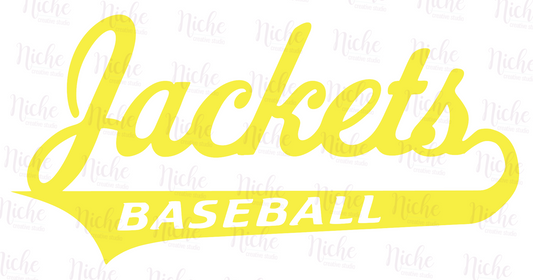 -IOW204 Jackets Baseball Decal
