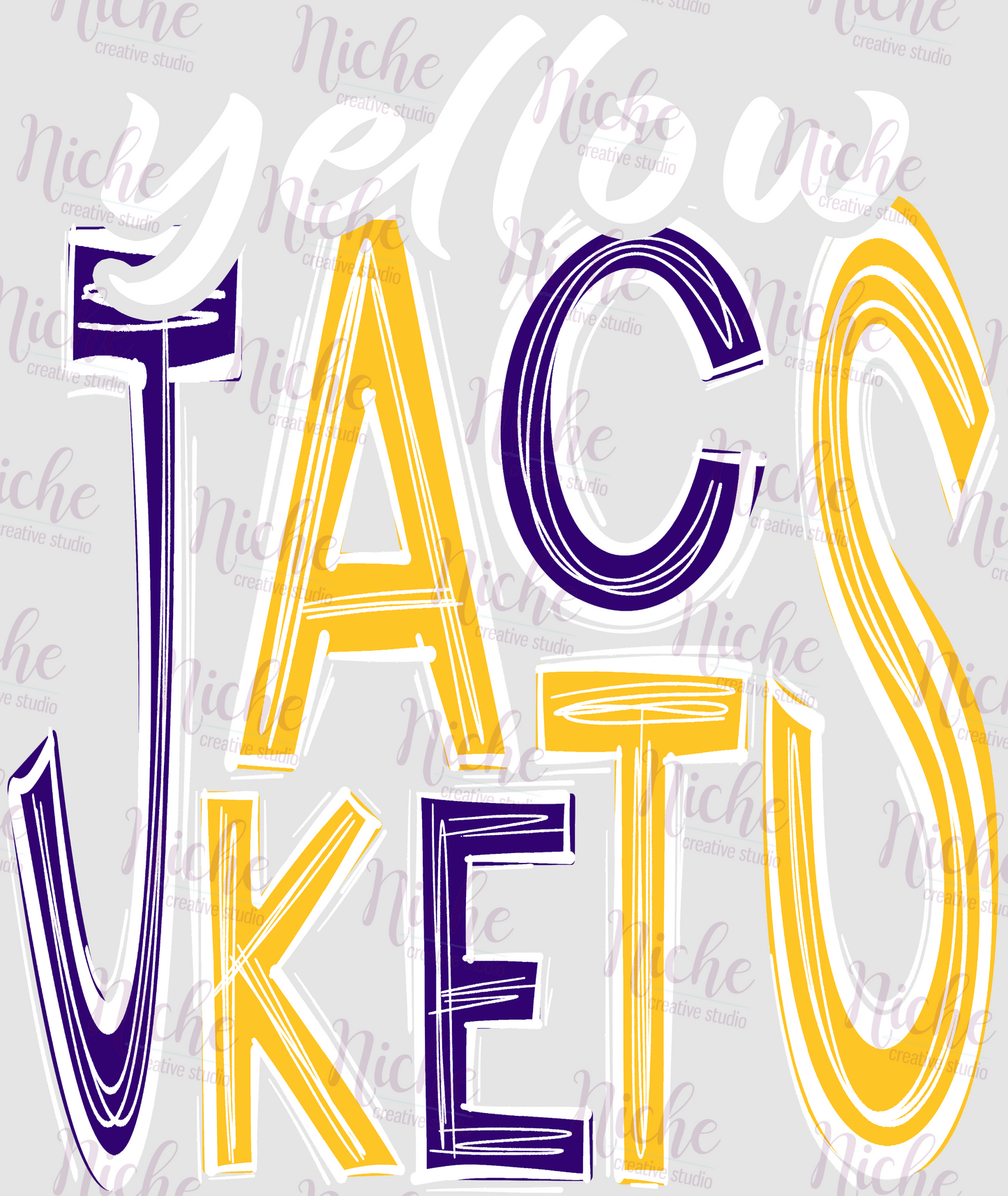 -IOW5179 Yellow Jackets Decal