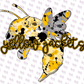- IOW557 Yellow Jackets Yellow Watercolor Decal