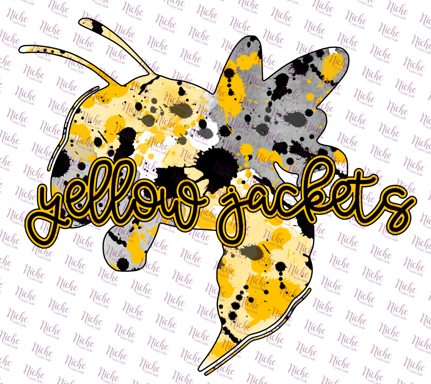 - IOW557 Yellow Jackets Decal