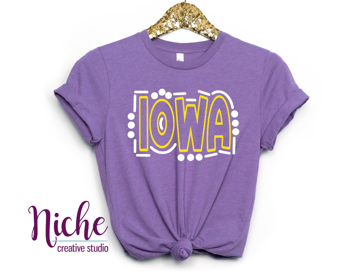 -IOW8253 Iowa Doodle Decal