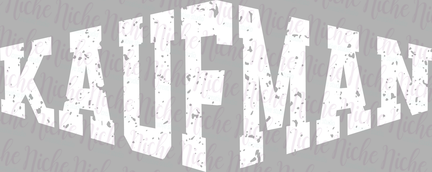 -KAU8288 Kaufman Distressed Decal