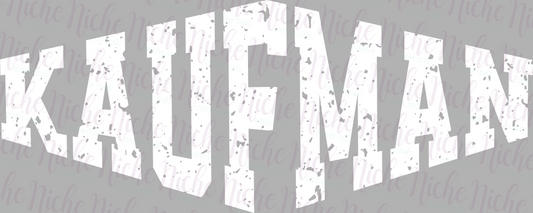 -KAU8288 Kaufman Distressed Decal