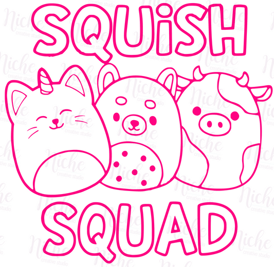 KID1830 Squish Squad Decal
