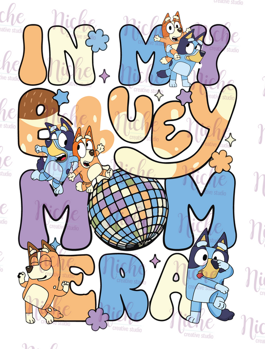 -KID5146 Blue Mom Era Decal
