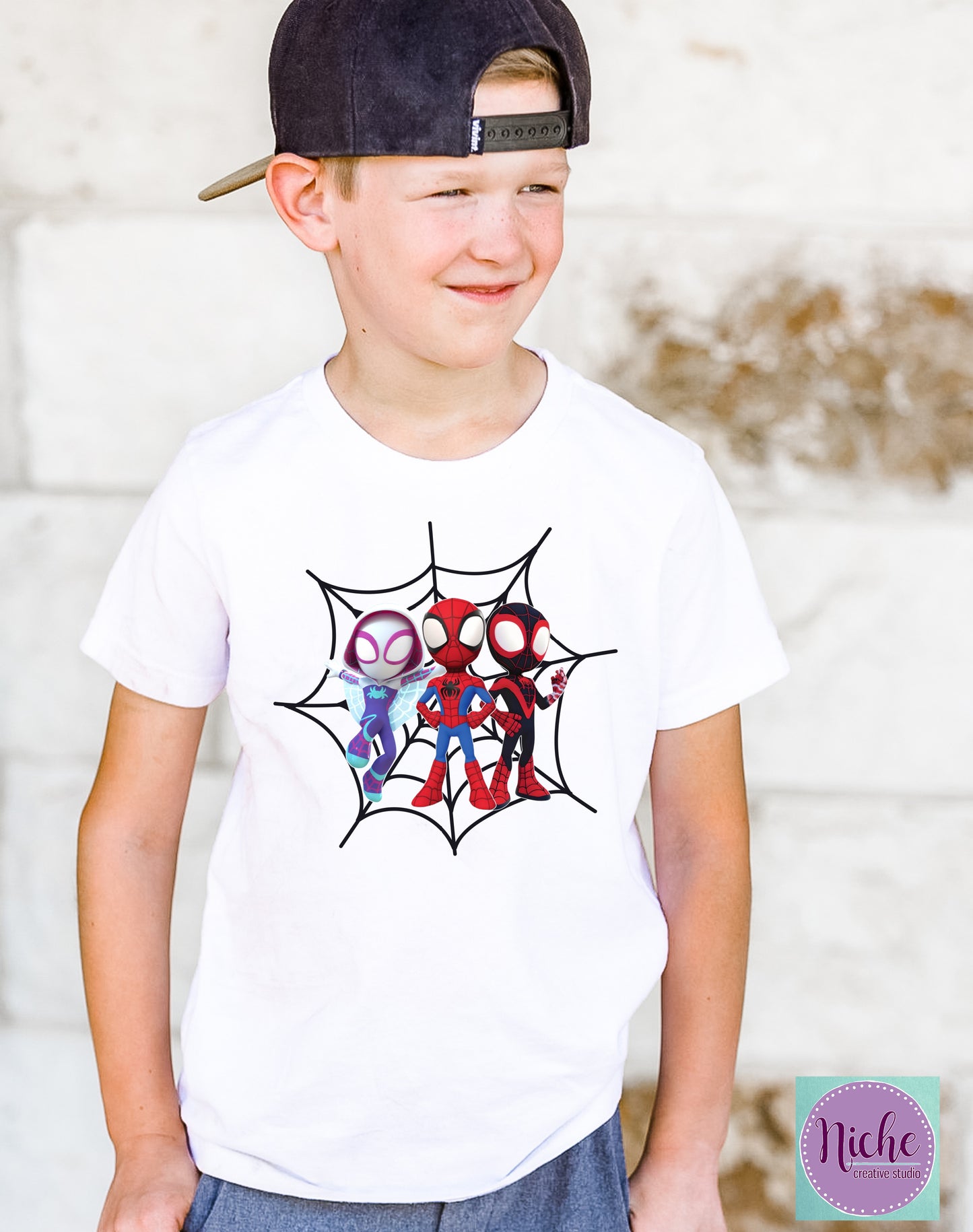 -KID8007 Spidey Friends Decal