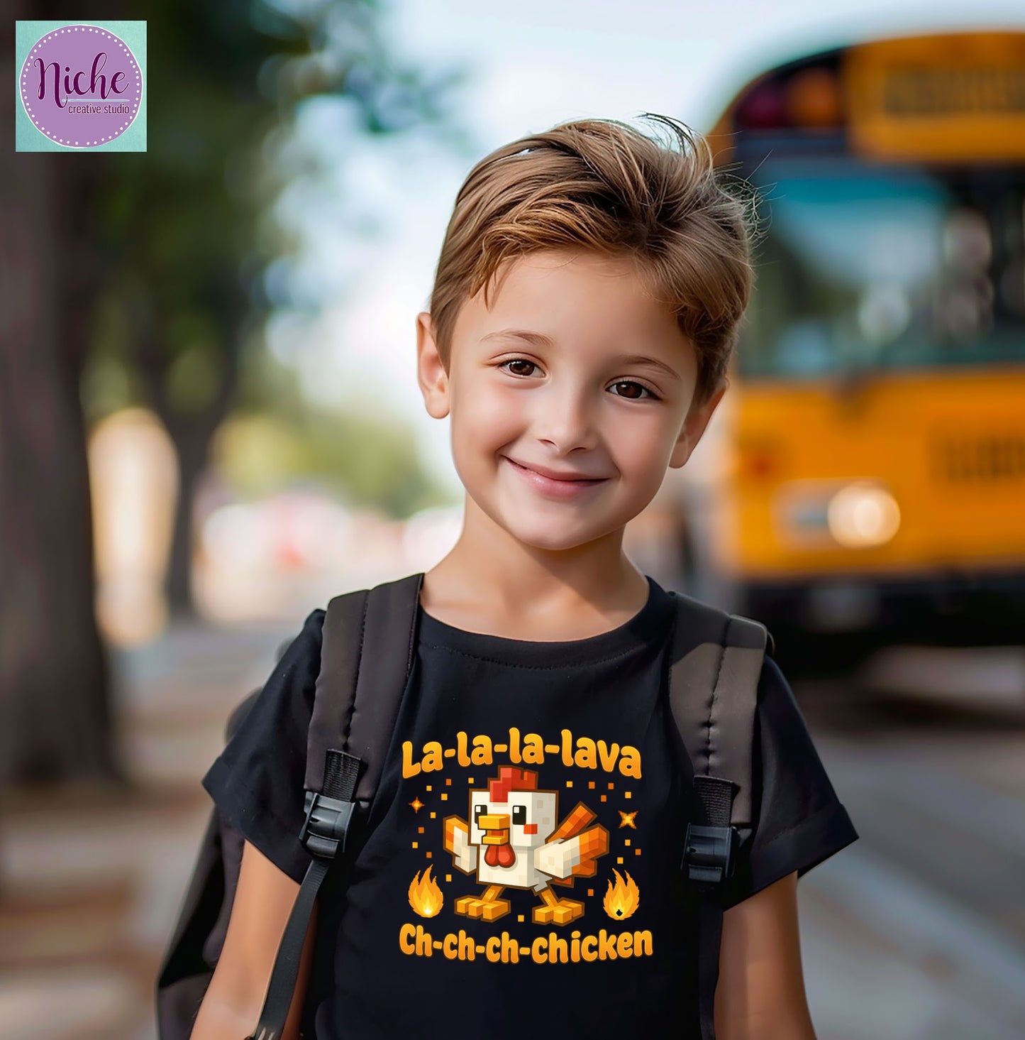 -KID8221 Lalala Lava Decal