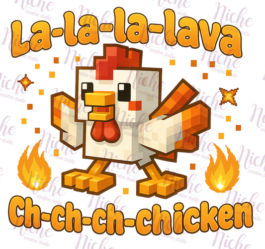 -KID8221 Lalala Lava Decal