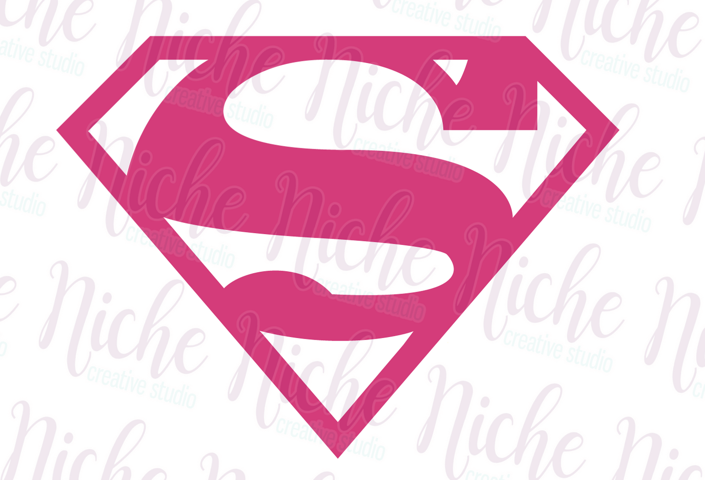 -KID8603 Super Girl Decal