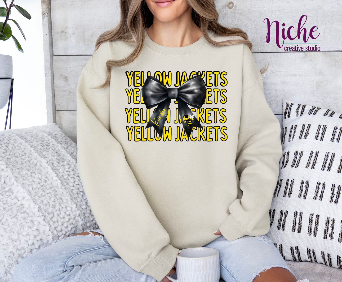 -KIN3134 Kinder Bow Decal