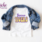 -LA1092 Geaux Tigers Checkered Decal