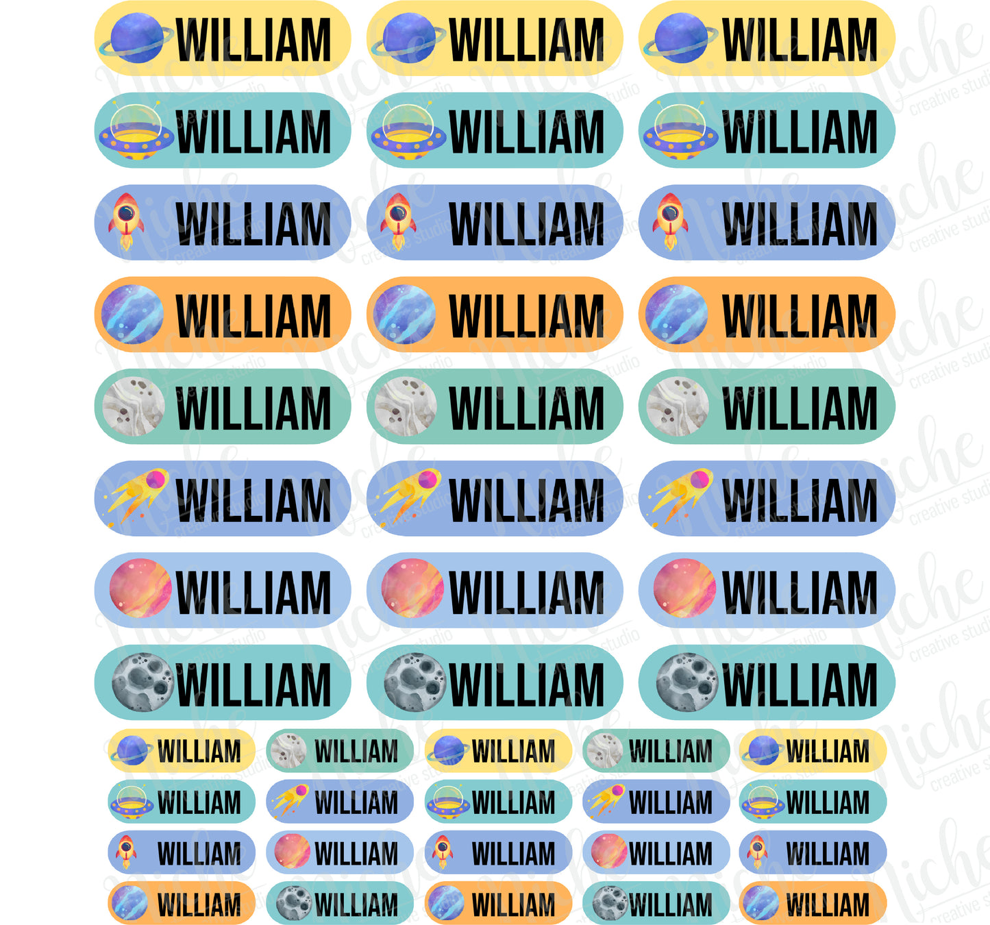 Custom School Labels - Back to School Labels