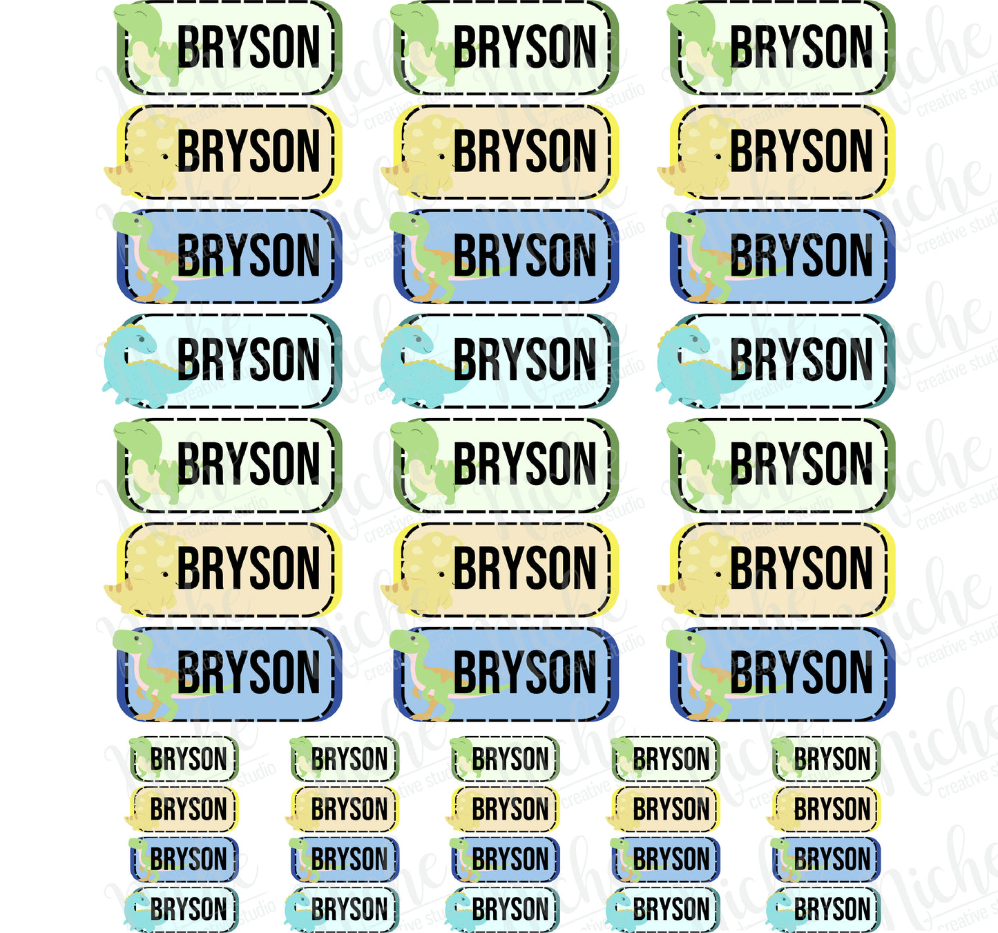Custom School Labels - Back to School Labels