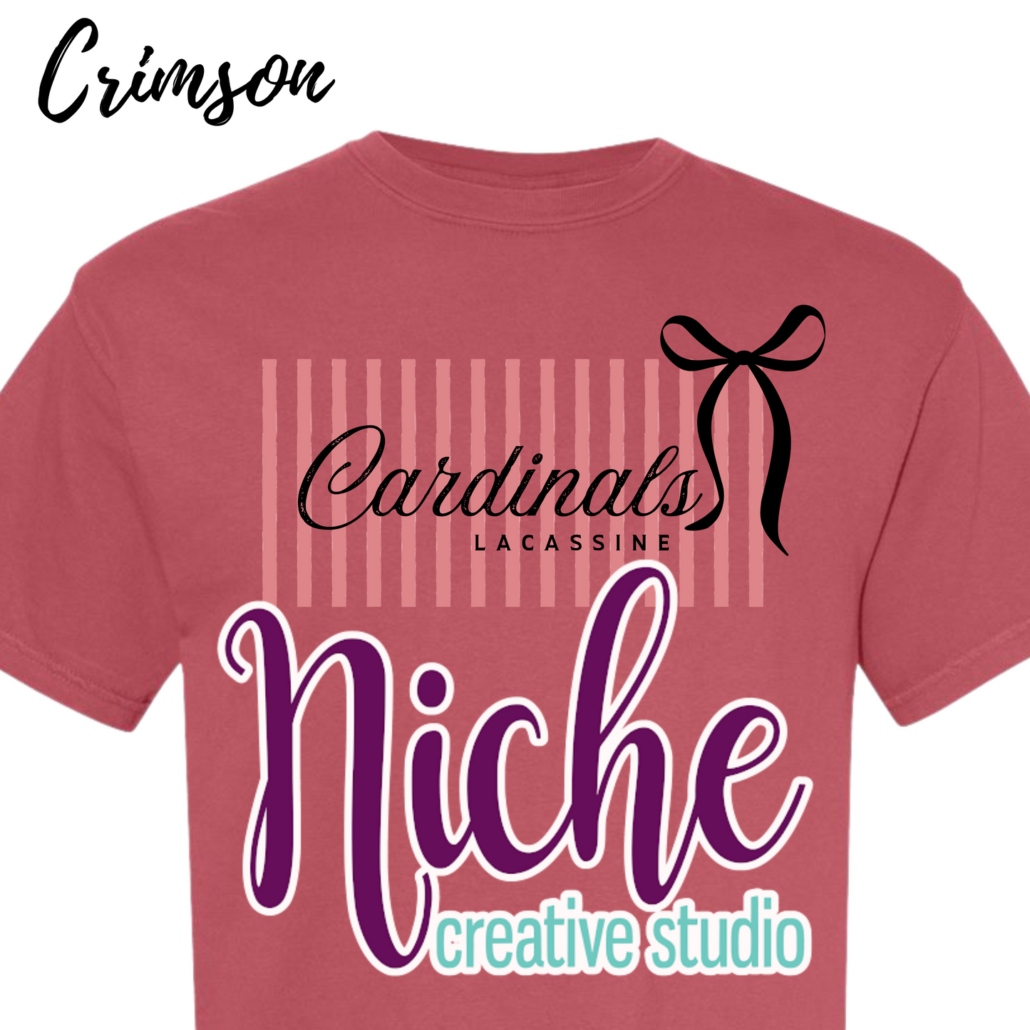 -LAC8485 Cardinals Stripes Decal