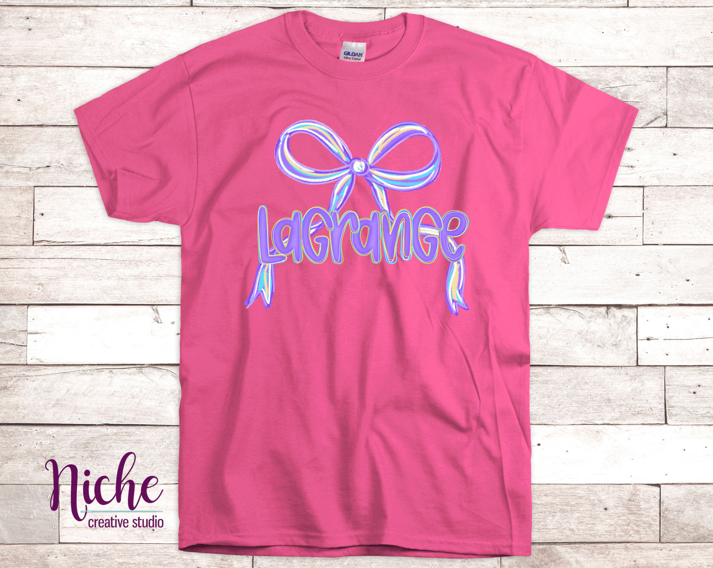 -LAG8218 Lagrange Preppy Bow Decal