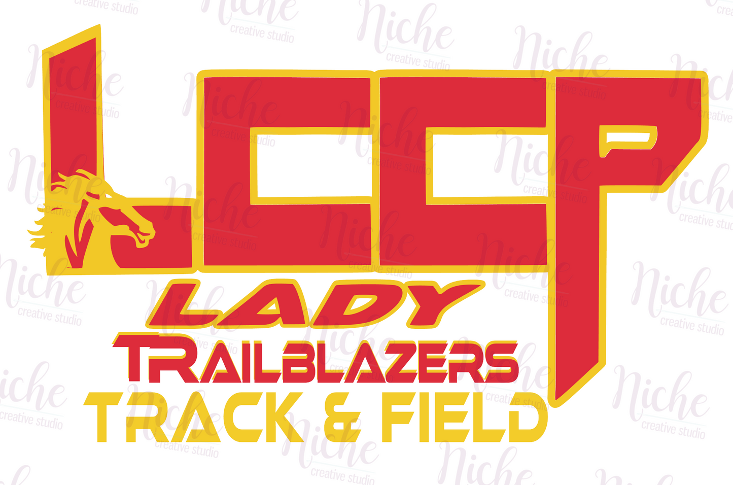 -LCCP5090 LCCP Lady Track Decal