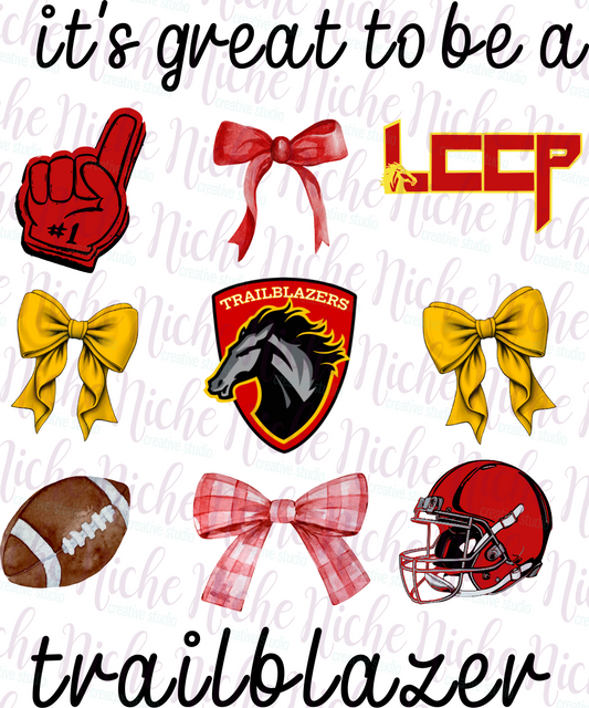-LCCP8280 It's Great to Be a Trailblazer Decal