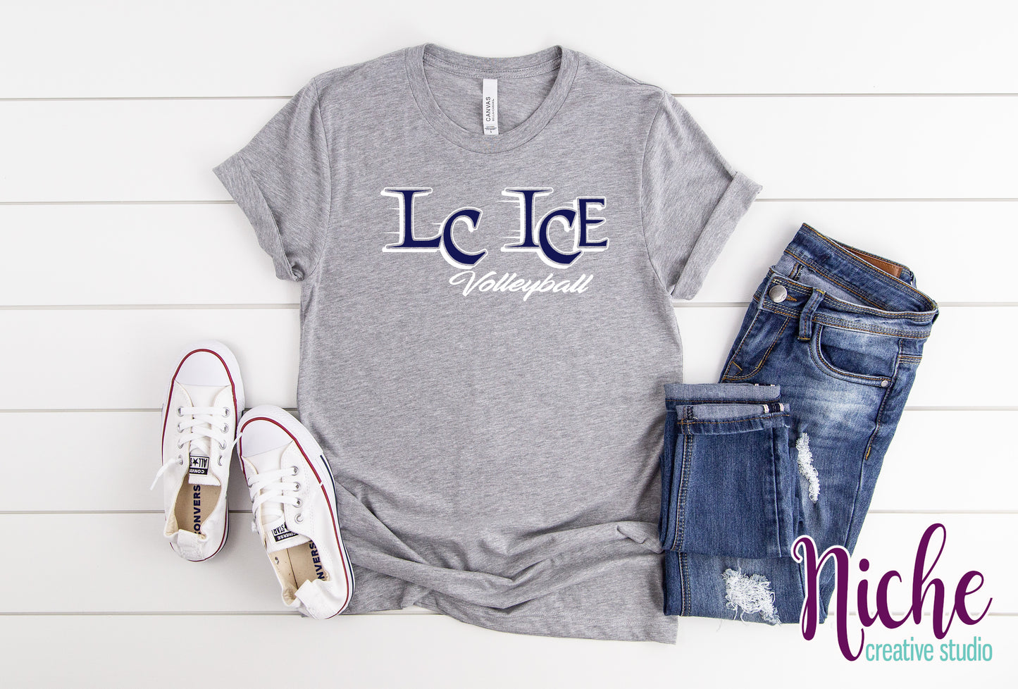 -LCI3400 LC ICE Volleyball Decal